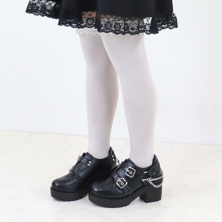 チェーン付きベルトシューズ155-1611 | LibertyDoll | 詳細画像4 