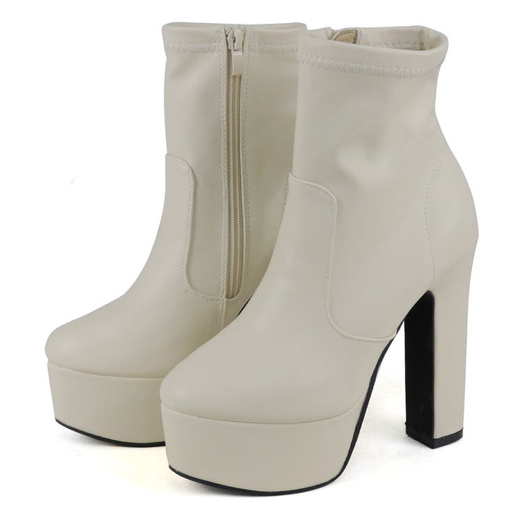 13.5cmヒール 韓国ファッション ワンピース ショートブーツ ☆1621 | LibertyDoll | 詳細画像15 