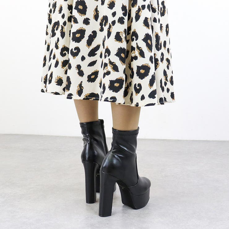 13.5cmヒール 韓国ファッション ワンピース ショートブーツ ☆1621 | LibertyDoll | 詳細画像8 