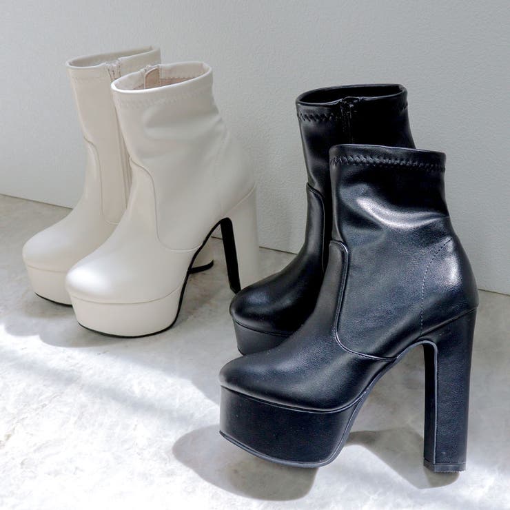 13.5cmヒール 韓国ファッション ワンピース ショートブーツ ☆1621 | LibertyDoll | 詳細画像9 