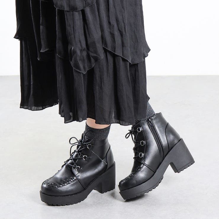 8cmヒール 韓国ファッション ストリート | LibertyDoll | 詳細画像4 