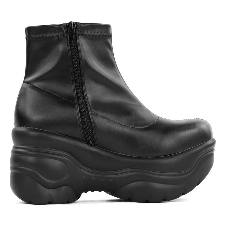 8cmヒール 厚底サイドジップブーツ ☆1653 | LibertyDoll | 詳細画像8 