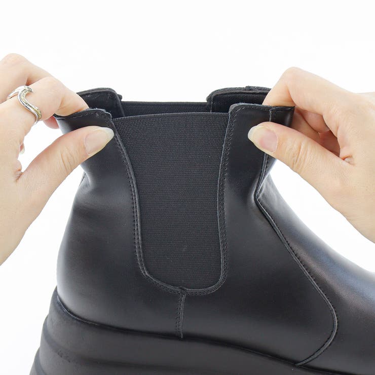 7.5cmヒール ボリュームソールサイドゴアブーツ ☆1662 | LibertyDoll | 詳細画像2 