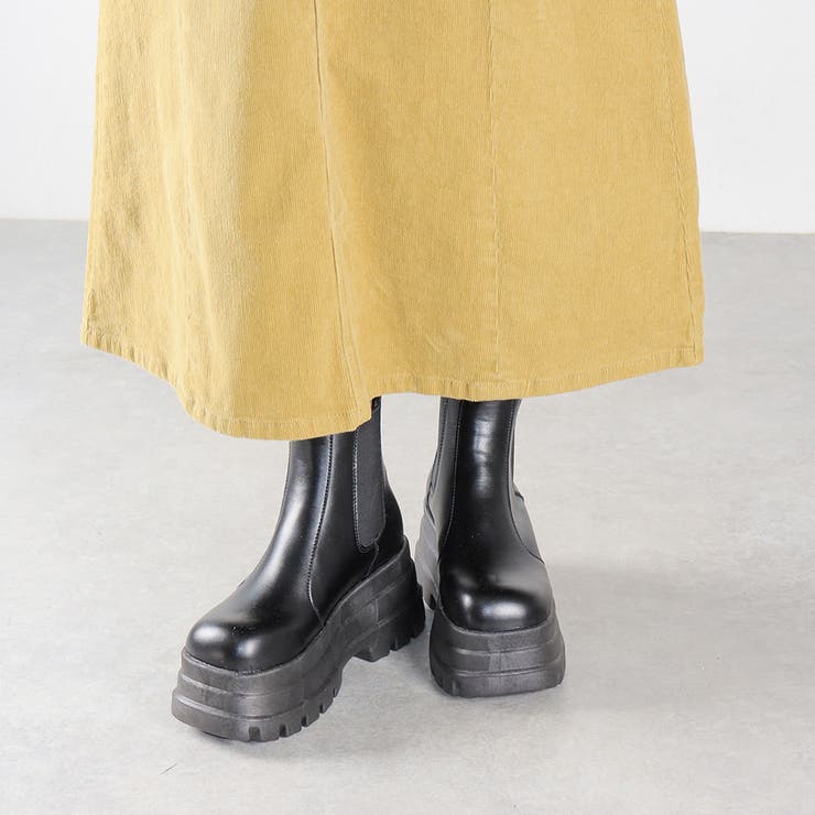 7.5cmヒール ボリュームソールサイドゴアブーツ ☆1662 | LibertyDoll | 詳細画像5 