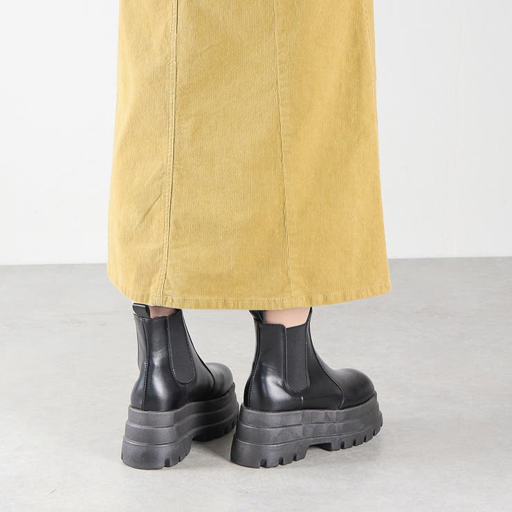 7.5cmヒール ボリュームソールサイドゴアブーツ ☆1662 | LibertyDoll | 詳細画像6 