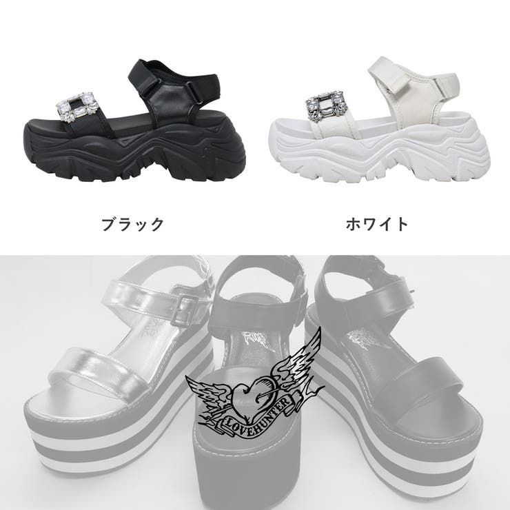 ビジューバックル厚底スポーツサンダル155-1683 | LibertyDoll | 詳細画像13 