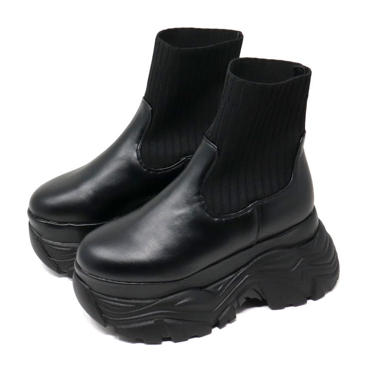 ブラックPU | 9 5cmヒール ワンピース | LibertyDoll