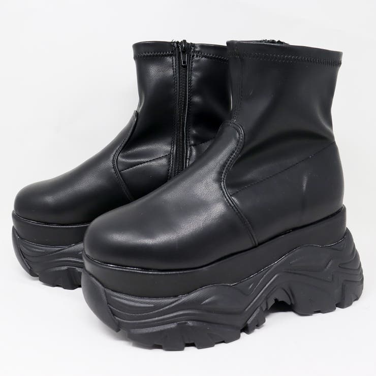 ブラックPU | 9 5cmヒール ワンピース | LibertyDoll