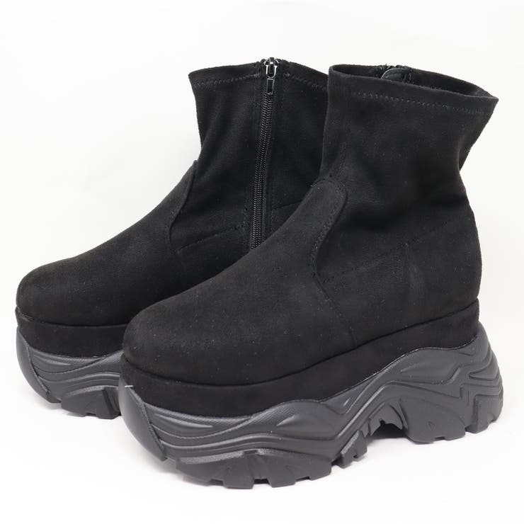 ブラックスエード | 9 5cmヒール ワンピース | LibertyDoll