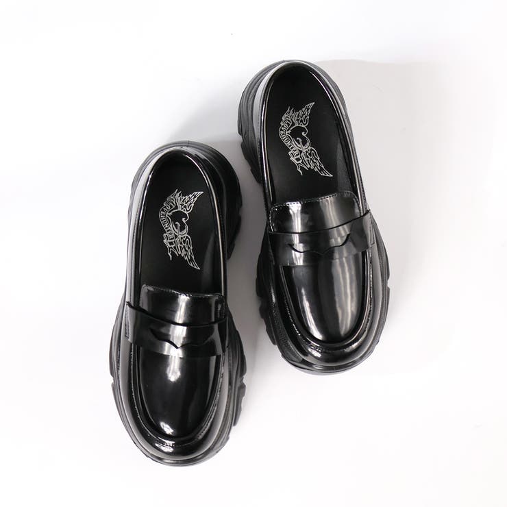 オフィス カジュアル セットアップ 軽量厚底ローファースニーカー ☆2232 | LibertyDoll | 詳細画像3 