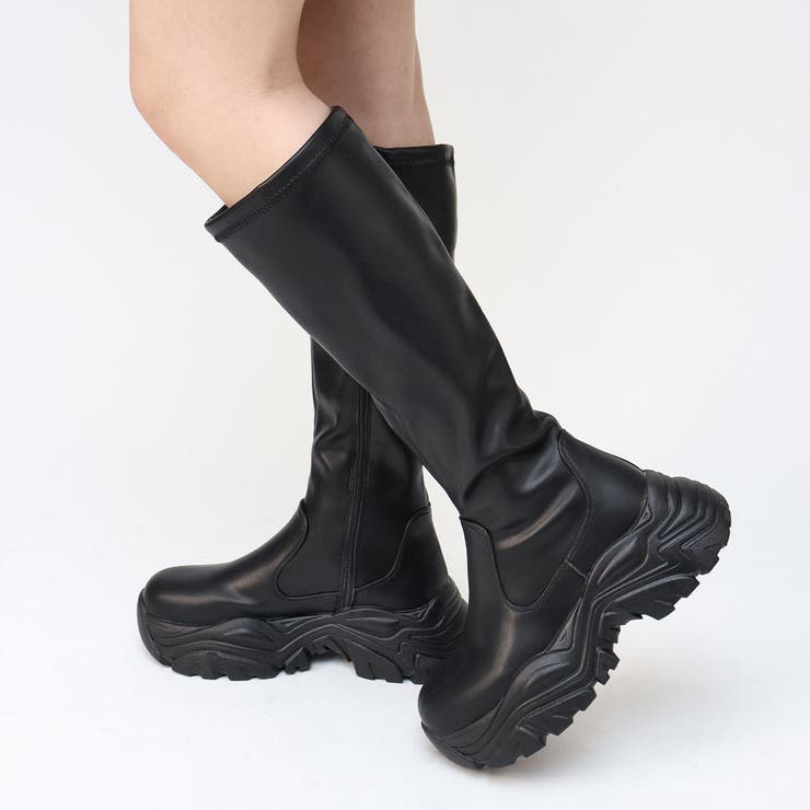 6cmヒール ワンピース オフィス 厚底ロングブーツ ☆2239 | LibertyDoll | 詳細画像3 