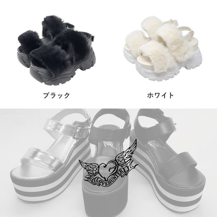 9.5cmヒール ワンピース オフィス 厚底ファーサンダル ☆2243 | LibertyDoll | 詳細画像6 