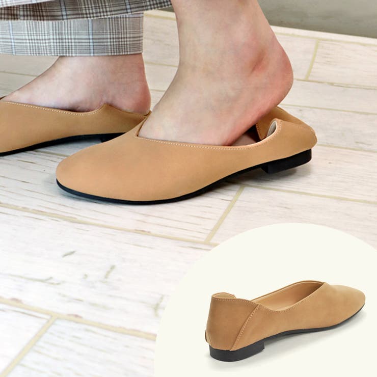 スクエアトゥ Vカット フラットバブーシュ  ☆1121 | LibertyDoll | 詳細画像10 