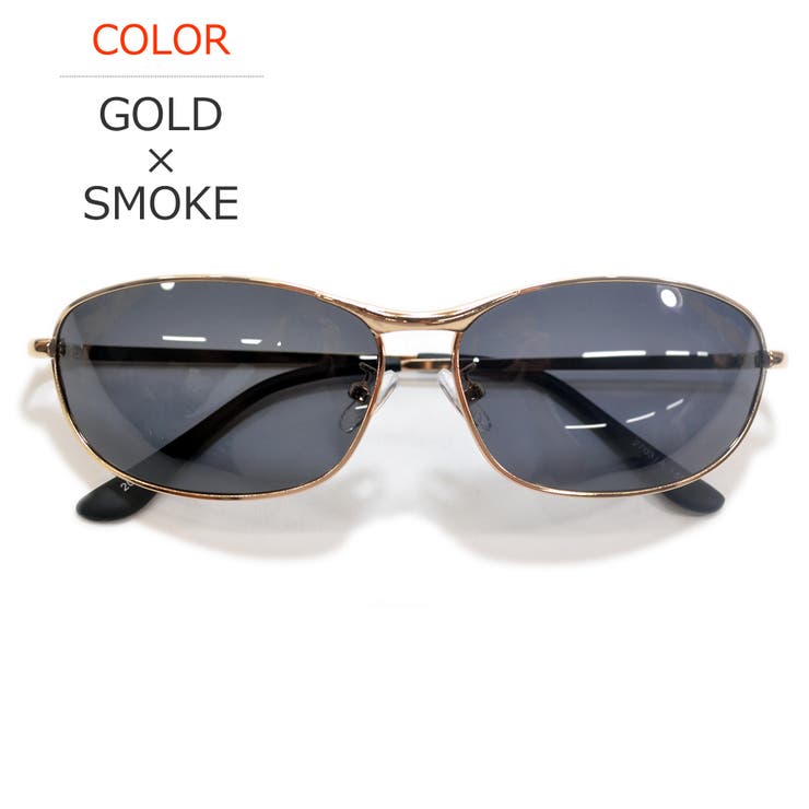 GOLD×SMOKE | 偏光サングラス 釣り スポーツ | MERRY PLEASURE