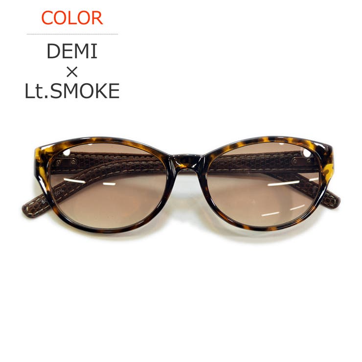 DEMI×Lt.SMOKE | 【全5色】 サングラス 伊達メガネ | MERRY PLEASURE