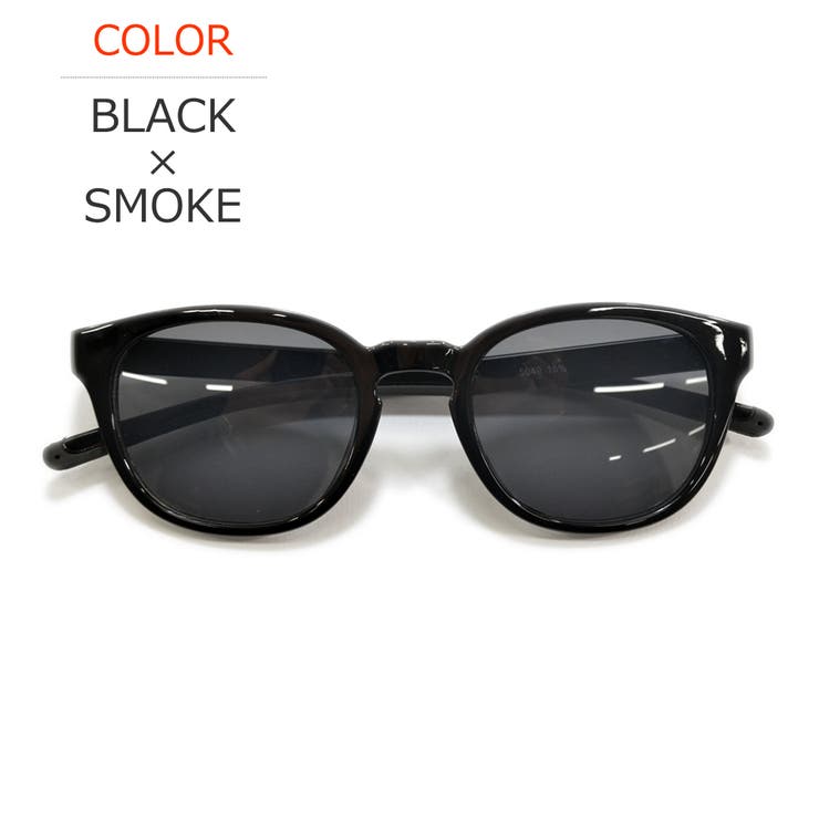 BLACK×SMOKE | 【全3色】 サングラス 伊達メガネ | MERRY PLEASURE