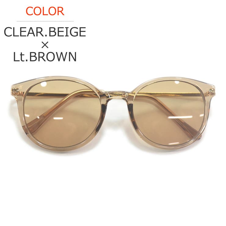 CLEAR.BEIGE×Lt.BROWN