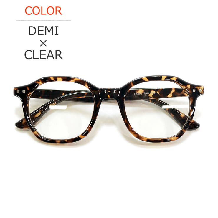 DEMI×CLEAR | 【全7色】 サングラス 伊達メガネ | MERRY PLEASURE