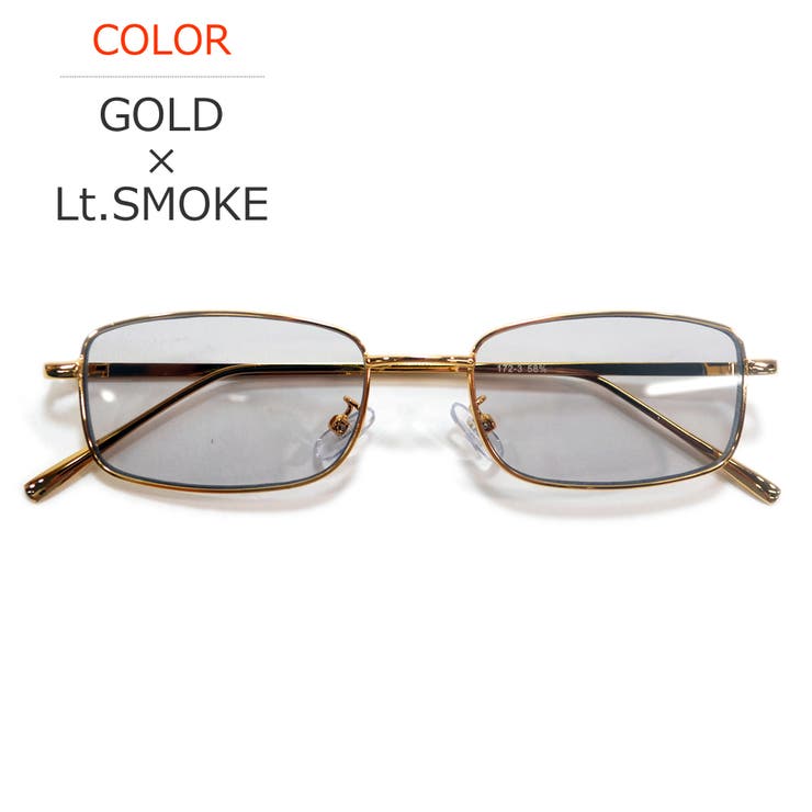 GOLD×Lt.PINK | サングラス 伊達メガネ メンズ | MERRY PLEASURE
