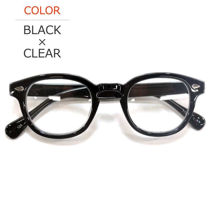 BLACK×CLEAR | 老眼鏡 メンズ レディース | MERRY PLEASURE