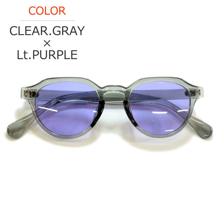 CLEAR.GRAY×Lt.PURPLE