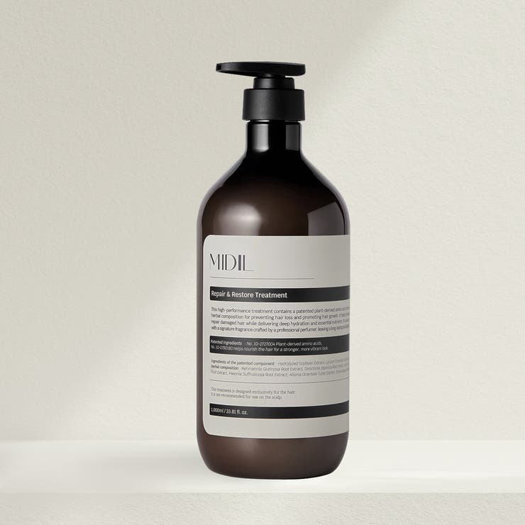 【トリートメント】リペア＆レストア・トリートメント1,000ml | midil | 詳細画像1 