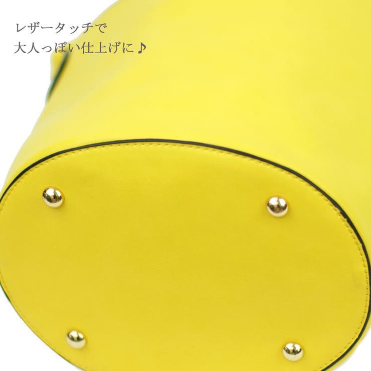 バケツ型バッグ バケツバッグ ハンドバッグ | MiiDUE | 詳細画像6 