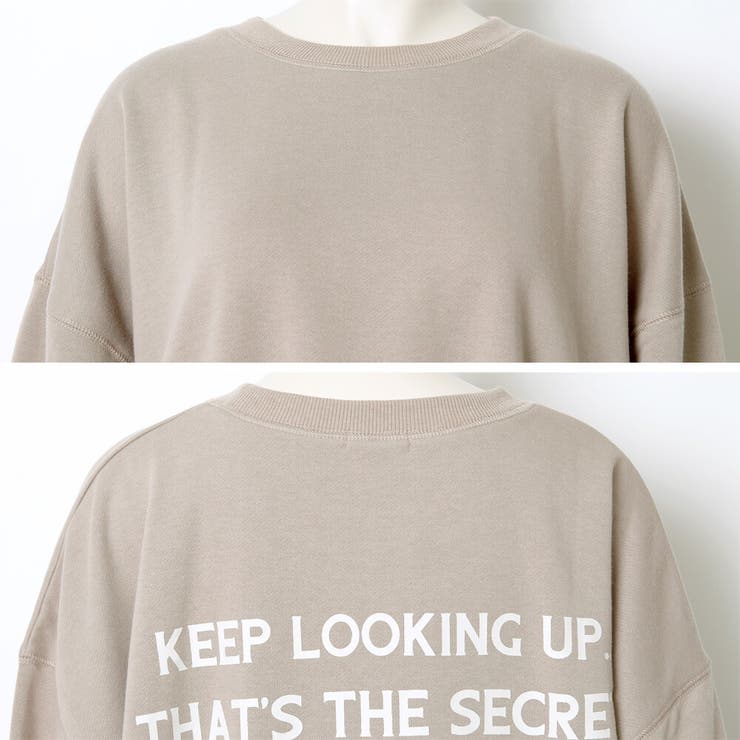 スウェット 裏起毛 トレーナー | MiiDUE | 詳細画像12 