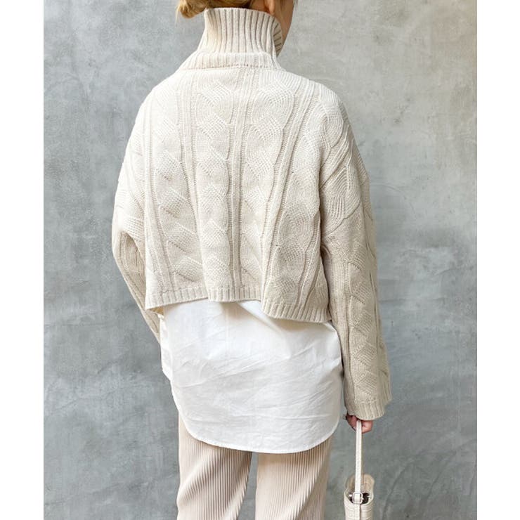 アイボリー | ニット レディース トップス | MiiDUE