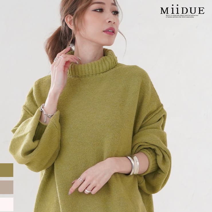 厚手 タートルネック ニット 品番 Midw Miidue ミイデューエ のレディース ファッション通販 Shoplist ショップリスト