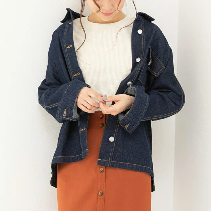 デニムジャケット レディース 春 | MiiDUE | 詳細画像3 