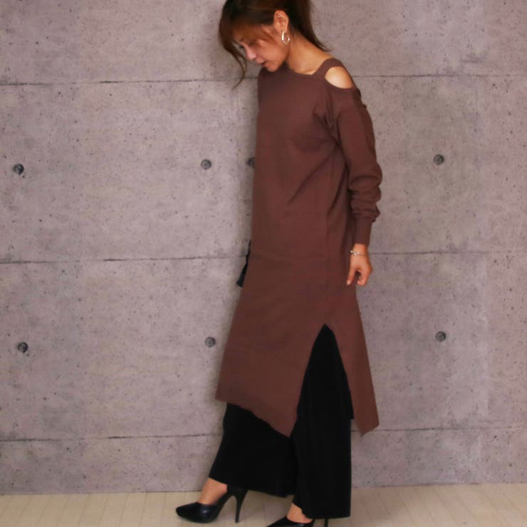 ニットワンピース ロング ニット | MiiDUE | 詳細画像6 