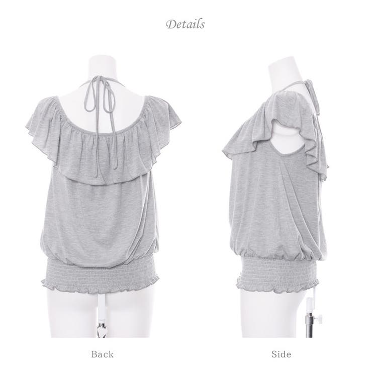 オフショルダー トップス オフショル | MiiDUE | 詳細画像4 