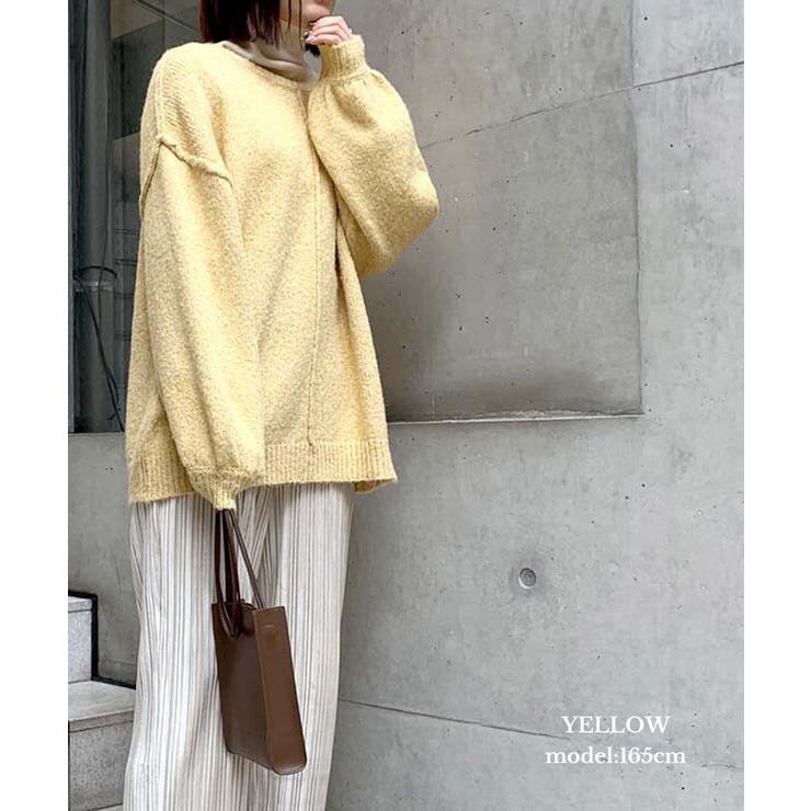 前後2way ニット トップス | MiiDUE | 詳細画像5 