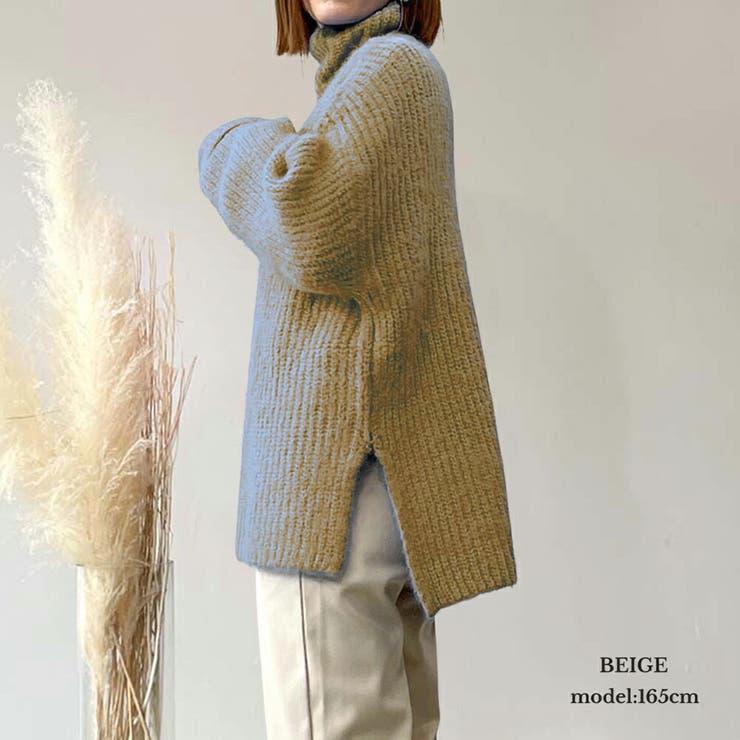 タートルネックニット ニット セーター | MiiDUE | 詳細画像10 