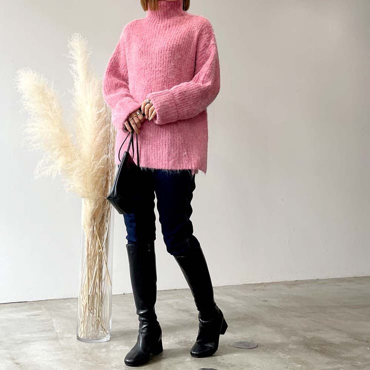 タートルネックニット ニット セーター | MiiDUE | 詳細画像4 