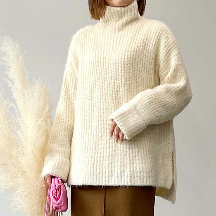 タートルネックニット ニット セーター | MiiDUE | 詳細画像7 