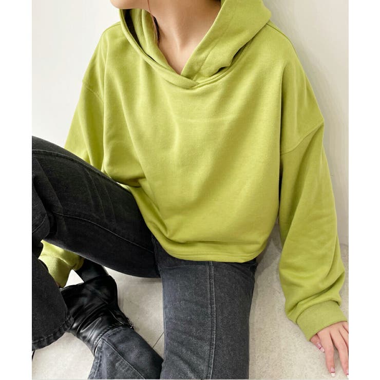 裏毛 パーカー トップス | MiiDUE | 詳細画像11 