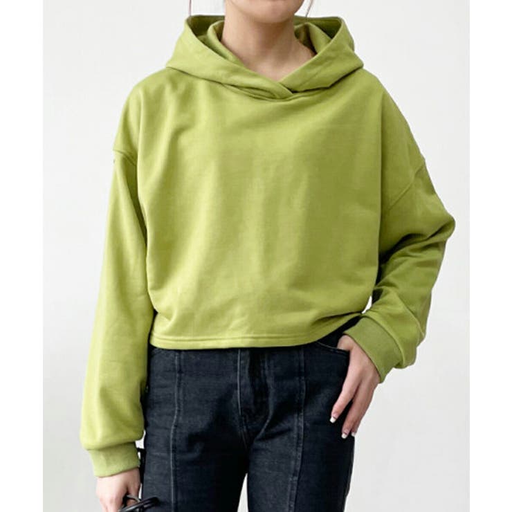 裏毛 パーカー トップス | MiiDUE | 詳細画像12 