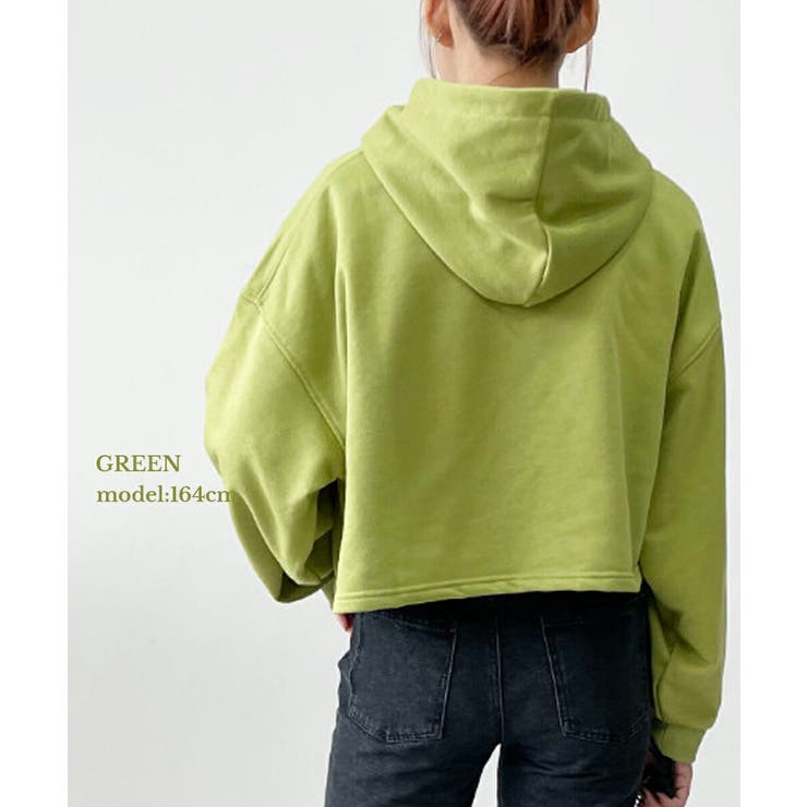 裏毛 パーカー トップス | MiiDUE | 詳細画像13 