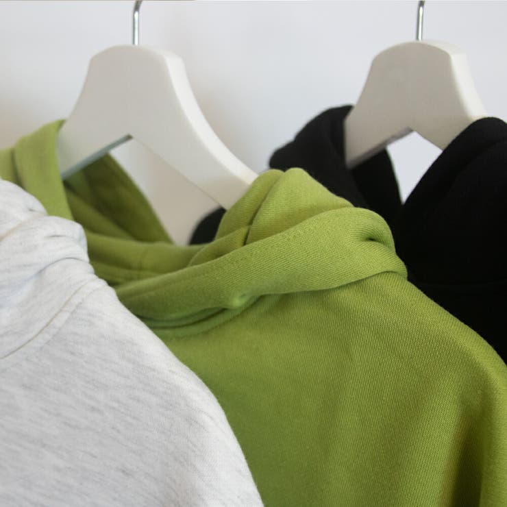 裏毛 パーカー トップス | MiiDUE | 詳細画像3 