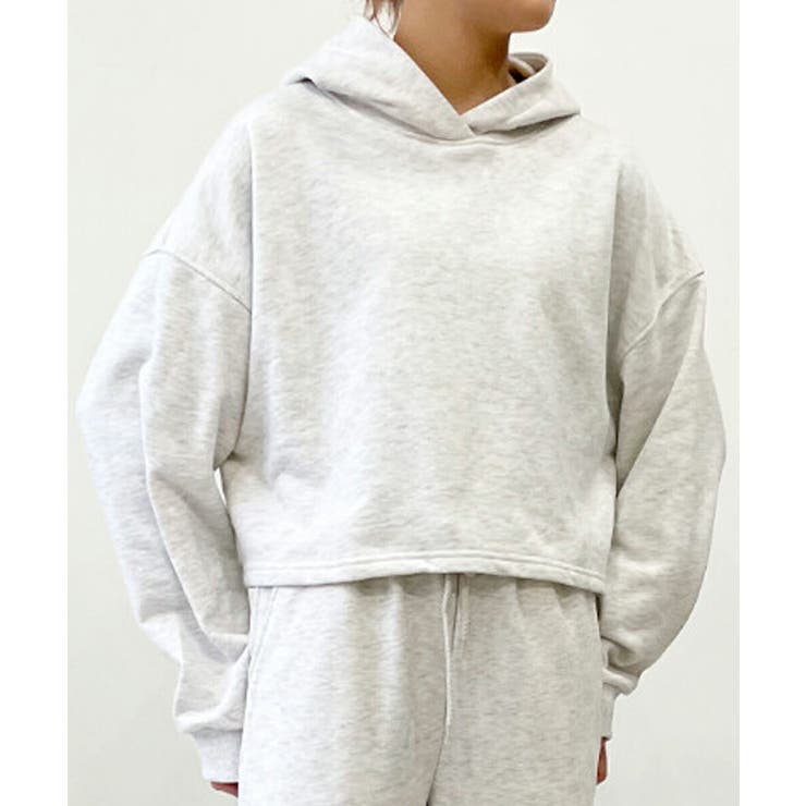 裏毛 パーカー トップス | MiiDUE | 詳細画像9 