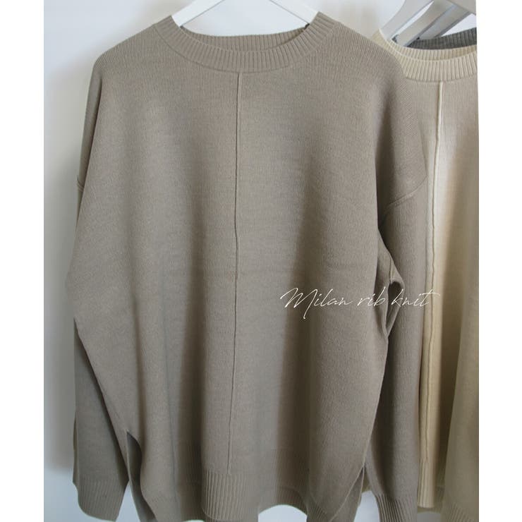 ニット セーター チュニック | MiiDUE | 詳細画像12 