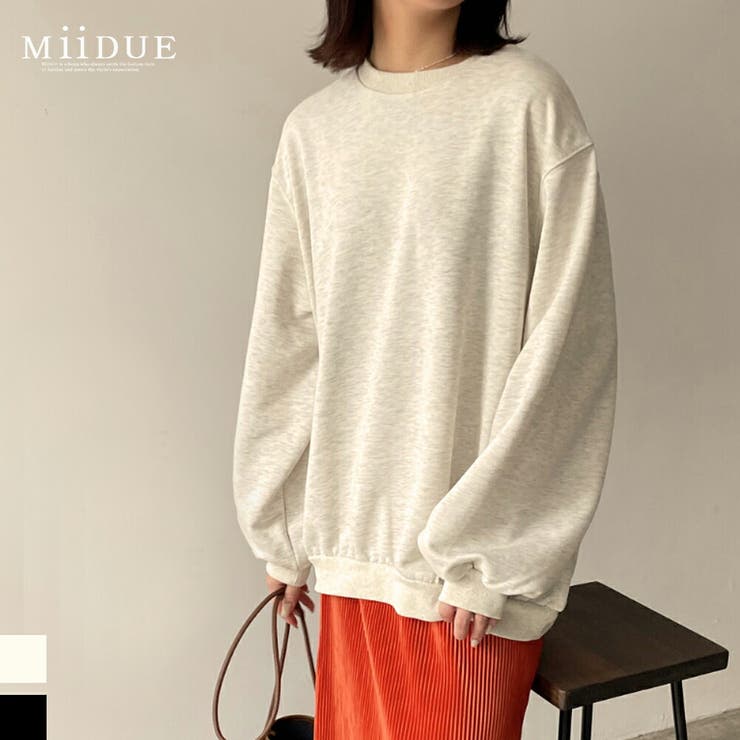 裏毛 スウェット トレーナー | MiiDUE | 詳細画像1 