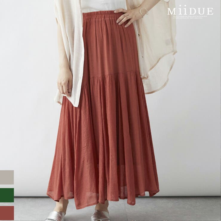 フレア スカート フレアスカート | MiiDUE | 詳細画像1 