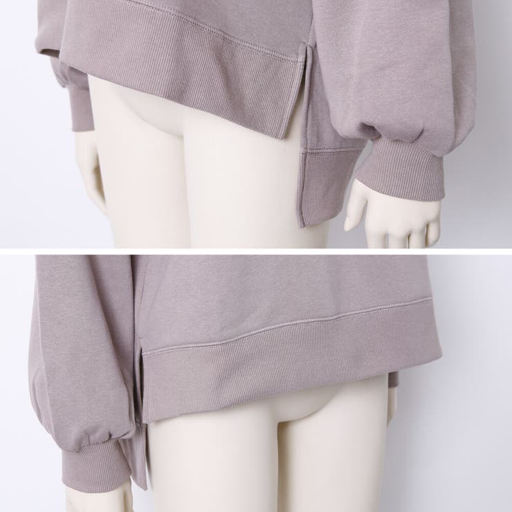 裏起毛 フードパーカー パーカー | MiiDUE | 詳細画像11 