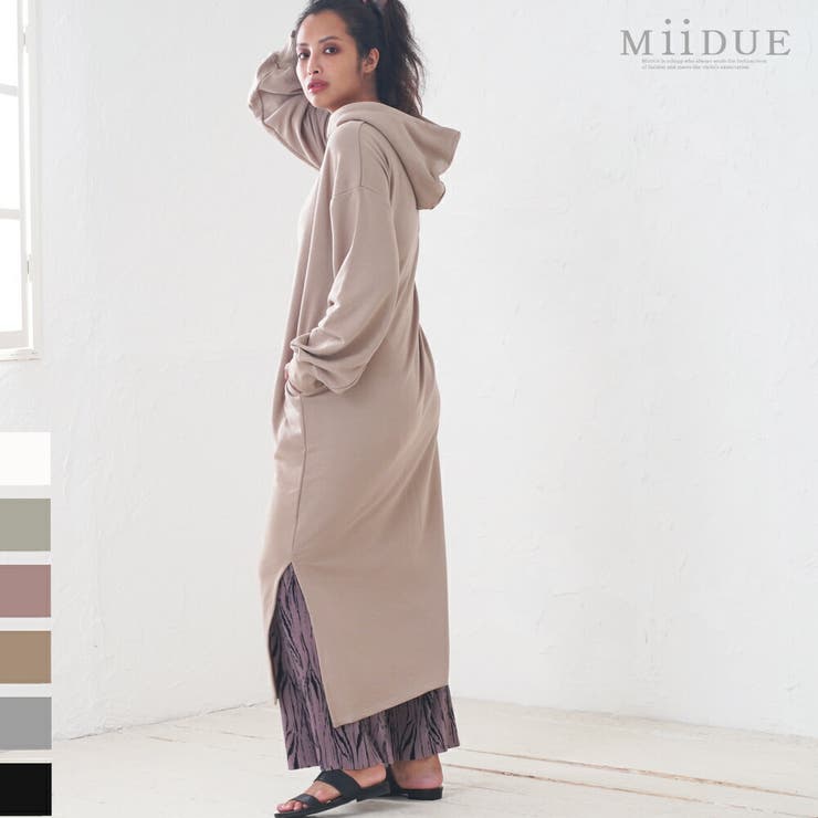 マキシワンピース ロングワンピース マキシ丈ワンピース | MiiDUE | 詳細画像1 