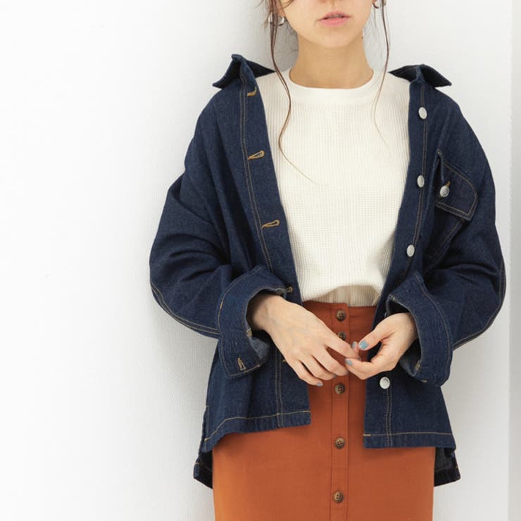 デニムジャケット レディース 春 品番 Midw Miidue ミイデューエ のレディース ファッション通販 Shoplist ショップリスト