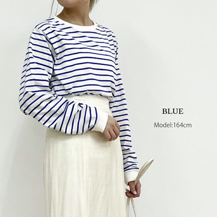MADISON BLUE 長袖ボーダーカットソー ☆美品　3回着用 MADISON BLUE 長袖ボーダーカットソー ☆美品 3回着用