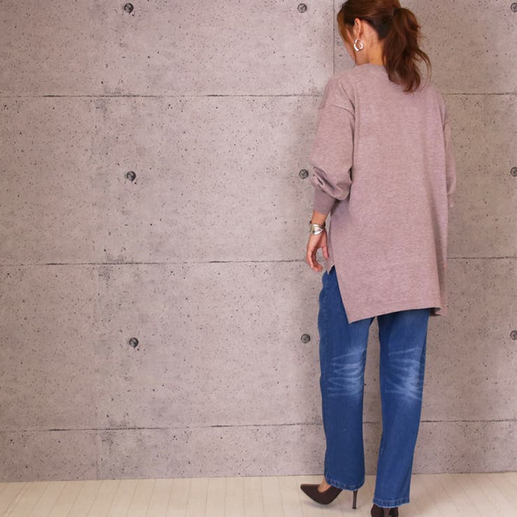 フロントベルトニット ゆるニット ニット | MiiDUE | 詳細画像8 